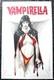 Signed Original Brad Chavarria Vampirella Marker Commission 11x17