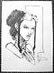 Signed Original Lady Mechanika Sketch Benitez Artist Unknown 10x14