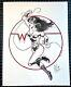 Signed Original Mike Perkins Wonder Woman Marker Commission 11x14