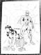 Signed Original Oliver Lee Naughty Inked Mary Jane/spidey Commission 11.5x16