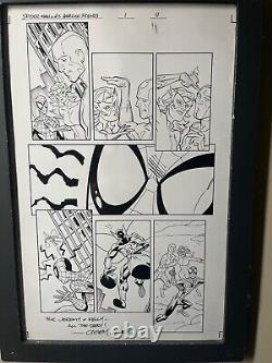 Signed by Casey Jones Spider-man and his Amazing Friends artwork