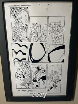 Signed by Casey Jones Spider-man and his Amazing Friends artwork