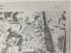 Silver Surfer Pg 1 Eddy Barrows Original Comic Art 1/2 Splash Unpublished Marvel