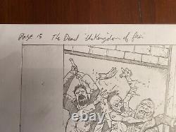 Simon Bisley Original Art from The Dead Kingdom of Flies 3 pg 15 Zombies