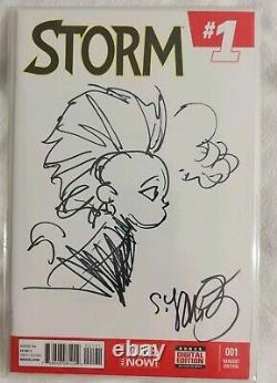 Skottie Young Original Sketch Art X-Men character STORM Issue #1