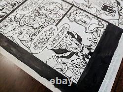 Sonic the Hedgehog Archie Comics Original Interior Art Issue 124, Page 13