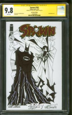 Spawn 265 CGC SS 9.8 Torres 11500 Original art Batman 423 Homage Sketch