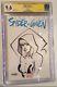 Spider-gwen #1 Cgc 9.8 Ss Partial Blank Original Art Sketch Cover By Jose Varese