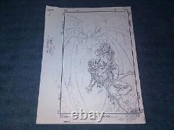 Spider-Man Comic Book Production Art Stats by Mark Bagley RARE