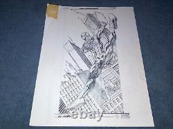 Spider-Man Comic Book Production Art Stats by Mark Bagley RARE