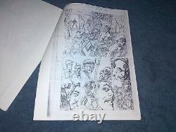 Spider-Man Comic Book Production Art Stats by Mark Bagley RARE