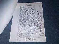 Spider-Man Comic Book Production Art Stats by Mark Bagley RARE