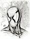 Spider-man. Original, Black & White, Comic Art, Sketch, Drawing By Calvin Henio