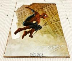 Spider-Man by David Palumbo Original oil painting for Marvel Masterpieces 2020