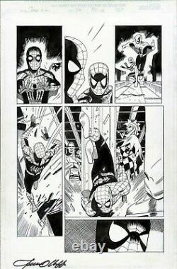 Spidergirl #36 Spiderman Original Art Page Olliffe Al Williamson Marvel Comics
