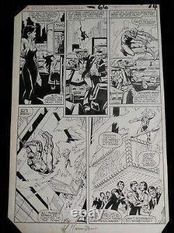 Spiderman Original Marvel Art Interior Page Spectacular Electro Jjj Lots Of Pics