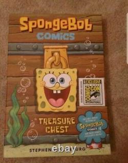 Spongebob Square Pants Stephen Hillenburg signed book SDCC 2017 exclusive 2/200