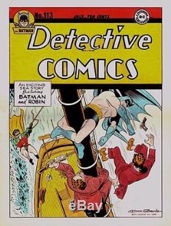 Sprang, Dick DETECTIVE COMICS 113 COVER RECREATION Original Art (1985) BATMAN