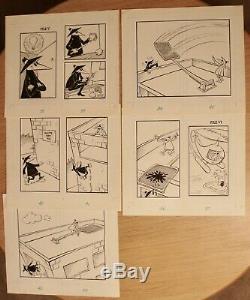 Spy vs Spy Original Artwork by Bob Clark Mad Magazine Paperback Pg 38-47