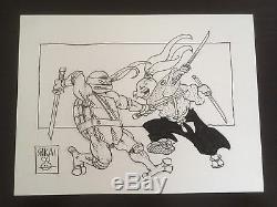 Stan Sakai Original Art/ Usagi Yojimbo Vs. Leo Sparring