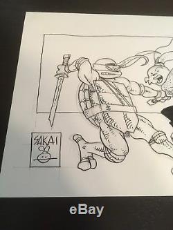 Stan Sakai Original Art/ Usagi Yojimbo Vs. Leo Sparring
