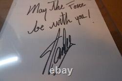 Star Wars 001 Variant Stan Lee Signed May The Force Be With You Excelsior Holo