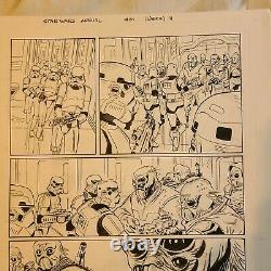 Star Wars Darth Vader Annual #1 Marvel Original Comic Art Pg 11 Roland Boschi