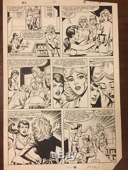 Steve Ditko Original Art Page From Us #1 Issue #12 Page #9 Hot Girls Arguing