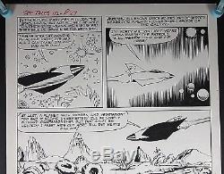 Strange Tales #112 Original Art Larry Lieber Atomic Age Space Fantasy
