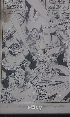 Sub-Mariner #34 (Feb'70) SAL BUSCEMA Original Art Pg 22 1st Defenders (Kinda)