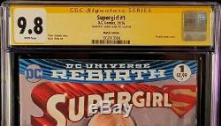 Supergirl #1 Cgc Ss 9.8 Powergirl Original Art Sketch Superman Batman Justice DC