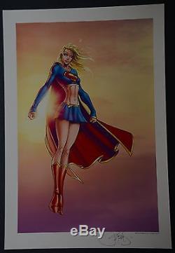 Supergirl Michael Turner Aspen Art Print