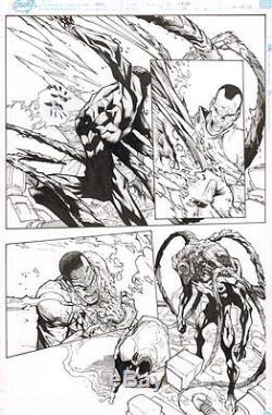 Superior Spider-Man #24 p. 3 Superior Venom 2014 art by Humberto Ramos