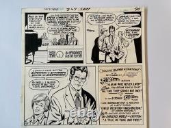 Superman 267 Page 16 Original Comic Art Interior Page Curt Swan (1973)