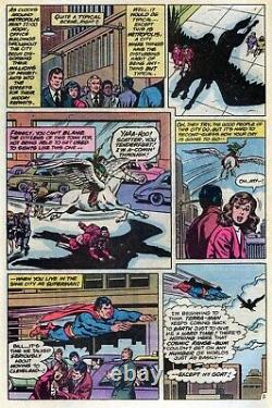 Superman #377 p2 (1982) Swan / Hunt Superman vs Terra-Man Signed