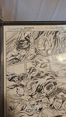 Superman Action Comics New 52 Issue 16 Page 9 by Brad Walker Original Comic Art