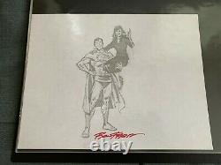 Superman & Lois Lane Ron Frenz Original Art Pencil Drawing Illustration Sketch