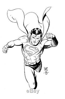 Superman ORIGINAL ART by the great X-Men Artist PAUL SMITH