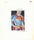 Superman Watercolor Commission Signed Art By J. G. Jones