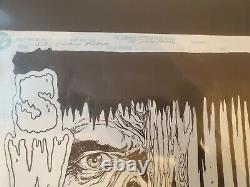 Swamp Thing Original Art Splash Page