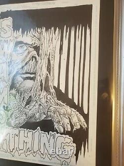 Swamp Thing Original Art Splash Page