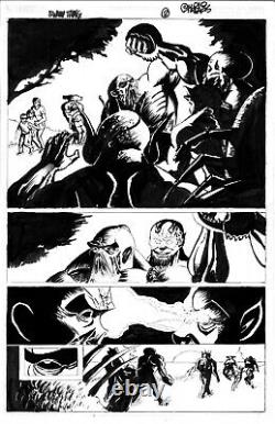 Swamp Thing Original Comic Book Art Page (2/2)