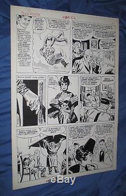 TALES OF SUSPENSE #52 Original Art Don Heck / Stan Lee 1st BLACK WIDOW Iron Man