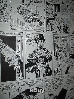TALES OF SUSPENSE #52 Original Art Don Heck / Stan Lee 1st BLACK WIDOW Iron Man