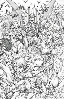 TEEN TITANS 9 Cover Paolo PANTALENA Original Art Comic Book Art DC Comics