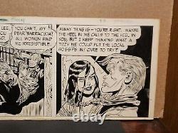 TERRY AND THE PIRATES Daily Comic Strip Original Art 9-23-1957 GEORGE WUNDER