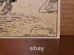 THE DAYS OF REAL SPORT Daily Comic Strip Original Art 2-27-1928 CLARE BRIGGS