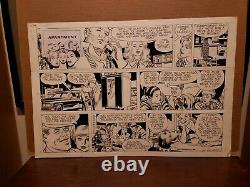 THE GIRLS IN APARTMENT 3-G Sunday Comic Strip Original Art 1-24-1982 ALEX KOTZKY