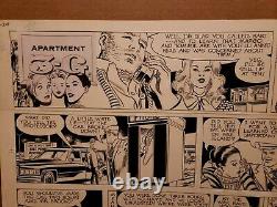 THE GIRLS IN APARTMENT 3-G Sunday Comic Strip Original Art 1-24-1982 ALEX KOTZKY