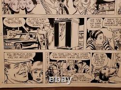 THE GIRLS IN APARTMENT 3-G Sunday Comic Strip Original Art 1-24-1982 ALEX KOTZKY